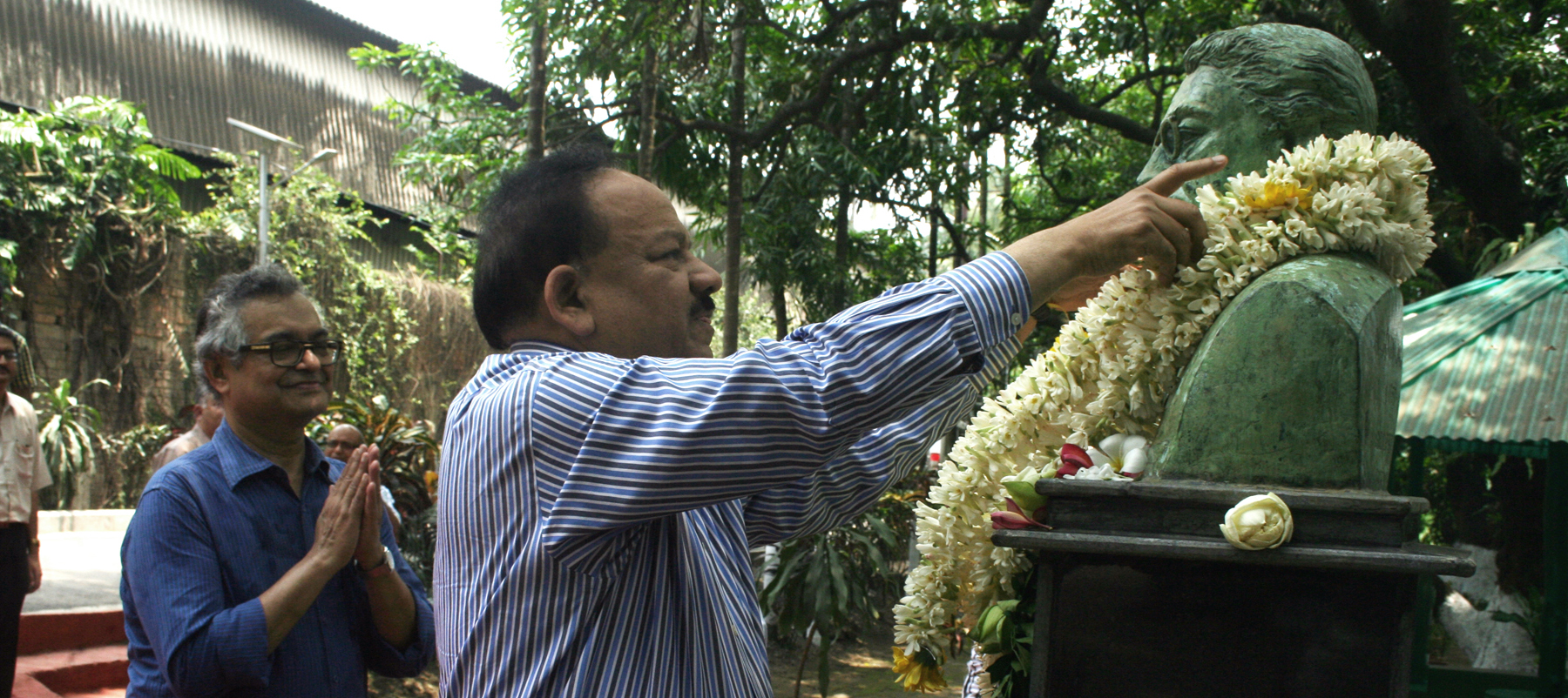 Harshvardhan visit 1